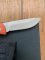 EKA Swede 8 Blaze Orange Folding Lock Knife in Pouch and Box