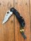 Spyderco SEKI Japan Delica4 Part Serrated Blade Lock Back Folding Knife