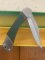 Puma Knife: Puma Rare 1975 Packer Folding Knife in original Green Box # 51572
