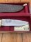 Mackrill Custom Knives 1994 No.6 SCI Limited edition Red Ivory & Giraffe Bone Handle #31-100