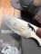 Puma Knife: Puma IP Fox I Laser Cut Sandalwood Handle