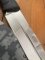 Kizlyar Knife: Kizlyar Mirror Finish 'EGERSKY' Straight Blade with Leather Sheath and Sleeve
