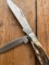Buck Knife: Buck 2006 Model 303 Custom Shop CADET 3-Blade Pocket Knife with Stag Antler Handle