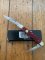 Puma Knife: Puma Bantam Folding Knife with Bright Red Bone Handle 2004