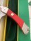 Puma Knife: Puma Rare 1981 model 230868 Angler Knife with original box and warranty #26182