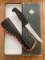 Puma Knife: Puma Original 1985 Tunny Model 13 6366 in Original Sheath & Green Box