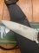Cudeman Model 172FL Scout Knife With Black Leather Sheath