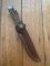 Puma Knife: Puma Vintage Pre-64 USED 3573 Boot Knife with Stag Handle & Custom Sheath
