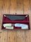 Mackrill Custom Knives 1994 No.6 SCI Limited edition Red Ivory & Giraffe Bone Handle #31-100