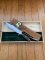 Puma Knife: 1982 Puma Big Big Bowie knife with Stag Antler Handle in original Wooden Box & Warranty