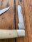 Puma Knife: Puma Original Stockman Knife with Faux Bone Handle And Scrimshawed Duck