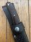 MAFFI SYDNEY AUSTRALIA Wood Handled Fixed Blade Knife With Sheath