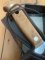 Puma Knife: Puma German Special Edition 'LEOPARD' Model White Hunter with Peach Burl Handle #038