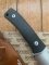 LionSTEEL Italy. Model M4 GBK Black G10 Handle with Leather Sheath