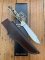 Puma Knife: Puma 6378 Original Mint 1980 OUTDOOR knife with Stag Antler Hands New Puma Sheath and Box