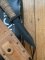 Ontario 2021 Model Pilots Survival Knife Straight Edge Knife with Leather Handle and Leather Sheath