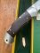 Puma 1989 model 985 Custom Folding Knife with Ebony Handle Original Box and matching Warranty #23981