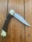 Puma Rare Model 970 Game Warden 1974 Folding Lock Knife Serial # 98474
