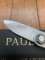 GERBER USA PAUL SERIES II MODEL 2 Lock Back Folding Knife with Display Case