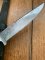 Puma Knife: 1950's 'USED' Jagdnicker Knife with Stag Handle In Original Forest Green Sheath