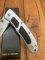 Puma Knife: Puma ADVANTEC Aluminium and Black Plain Edge Linerlock Folding Knife