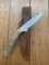 Puma Knife: Early 2000's Puma Pro Hunter Gut Hook Knife with Stag Antler Handle