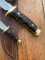 Muela older Spanish Premium Hunting Bowie Knife Twin Set and Sheath