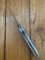 Puma Knife: Puma 2002 Handic Brushed Silver & Stag Slab Linerlock Folding Knife