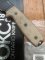 Ontario Ranger Series RAT-3 Plain Edge Blade with Micarta Handle Kydex and Nylon Tactical Belt Sheathes