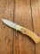 Puma Knife: Puma Original 1985 4 Star Folding Lock Blade Knife with Orange Ivory Micarta Handle