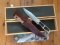 Puma Knife: Puma Rare Numbered #1747 German Expedition Knife in Original Wooden Box