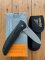 GERBER USA  LARIAT 3.5 Fine Edge Folding Knife with Pouch and Original Box.