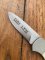 Puma Knife: Puma 4 Star Mini Folding Lock Knife with Scrimshaw Style White Tail Deer Handle