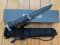 Ka-Bar Knife: Kabar D2 Extreme Eagle Combat Serrated Blade Utility Knife with Cordura Sheath