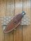 LionSTEEL Italy. Model B40 CVG Green Canvas Micarta Handle with Leather Sheath