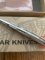 Al Mar Japan E1001P Osprey White Pearl Engraved Pocket Knife in original Pouch and Box
