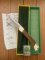 Puma Knife: Puma 1982 Trail Boss/Emperor 975 Folding Knife with Jacaranda Handle Original Box and matching Warranty