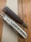 German Knife: 1970'-80's  Integral Jagdnicker Knife with Carved Stag Handle & Sheath