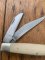 Puma Knife: Puma Original Stockman Knife with Faux Bone Handle And Scrimshawed Duck
