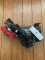 Cudeman Model 148-VC Fixed Blade Cudeman 148VC Bushcraft Knife Green Micarta With Leather Sheath