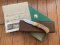 Puma Knife: Puma 1983 Original 4 Star Folding Lock Blade Scrimshawed Roaring Red Stag Knife with in Presentation Box #71/300