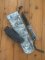 Kizlyar Knife: Kizlyar AUS-8 Original ECHO Black Straight Blade with G10 Handle