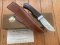 Puma Knife: 12 6010 Puma Austrian SkinMaster Centenary Knife 996-1996 with Walnut Handle 79/200