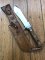Puma Knife: Puma Original 1969 Model 6399 Light Jacaranda  White Hunter in original sheath