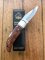 Puma Knife: Rare Puma THUYA Folding Knife with Root Wood Handle in original Black Box