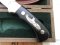 Puma Knife: Puma Rarity Original 1769-1991 4 Star Fixed Blade GOLD Silberlöwe Knife with Grenadill Handle in Original Box