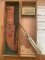 Puma Knife: 1966 Puma Skinner with Stag Antler Handle & Original Wooden Box  & Paperwork