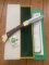 Puma Knife: Puma 1980 Trail Boss/Emperor 975 Folding Knife with Jacaranda Handle Original Box and matching Warranty
