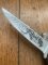 German Knife: 1980's Jagdnicker Hunting & Fishing Scene Knife with Stag Handle & Sheath