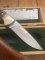 Puma Knife: Puma Original 4 Star Fixed Blade Knife with Stag Antler Handle in Original Wooden Box